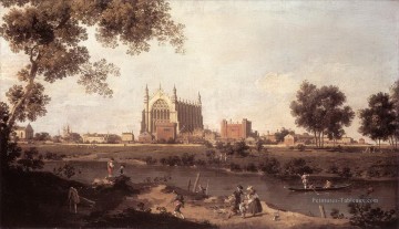 Canaletto œuvres - chapelle du collège d’eton Canaletto